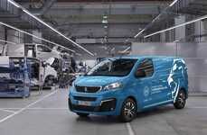 Hydrogen Electric Shipping Vans