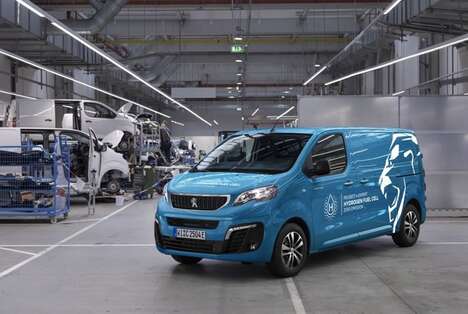 Hydrogen Electric Shipping Vans