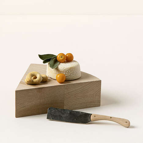 Cheese-Shaped Charcuterie Boards