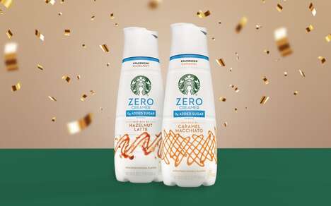 Cafe-Inspired Zero-Sugar Creamers