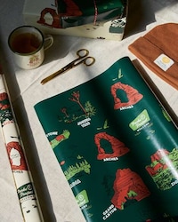Parks-Themed Wrapping Paper
