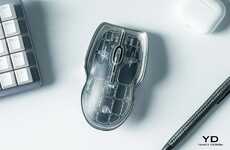 Ergonomic See-Through Computer Mice