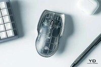Ergonomic See-Through Computer Mice Image 1