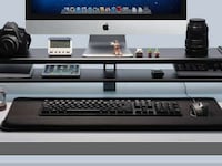 Peripheral-Powering Display Stands