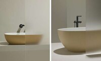 Symmetrical Curved Bathtubs