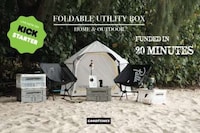Flatpack Campsite Storage Boxes