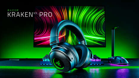Haptic Wireless Gaming Headphones