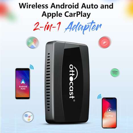 2-in-1 Wireless Carplay Apps