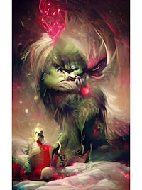 AI-Generated Christmas Posters Image 2