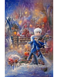 AI-Generated Christmas Posters Image 6