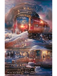 AI-Generated Christmas Posters Image 7