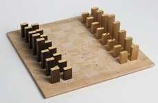 Minimalist Artful Chessboards