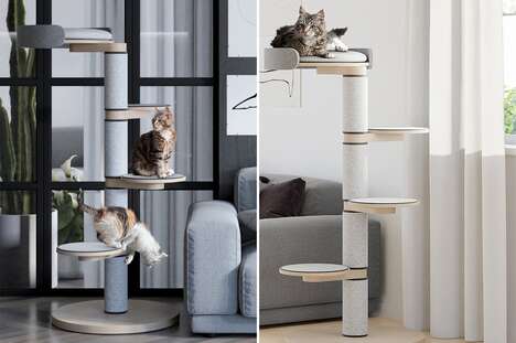 Flatpack Feline Entertainment Towers