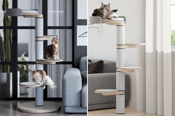 Flatpack Feline Entertainment Towers