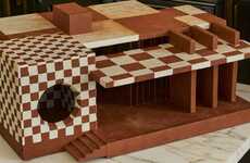 Modernist Gingerbread Houses