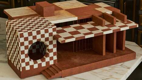 Modernist Gingerbread Houses