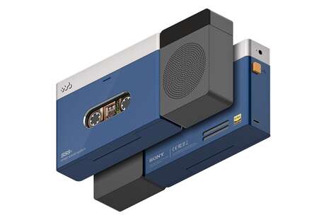 Cassette Player-Inspired Smartphone Accessories