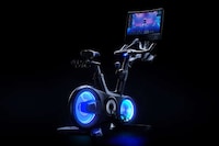 Immersive Futuristic Fitness Bikes