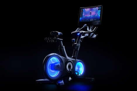 Immersive Futuristic Fitness Bikes