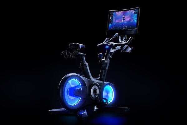 Immersive Futuristic Fitness Bikes