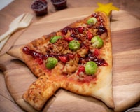 Festive Meatless Pizzas