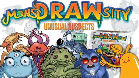 Monster Drawing Party Games