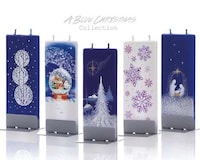 Flat Decorative Holiday Candles Image 2