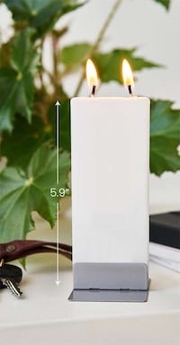 Flat Decorative Holiday Candles Image 6