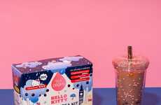 Cartoon Cat Boba Kit