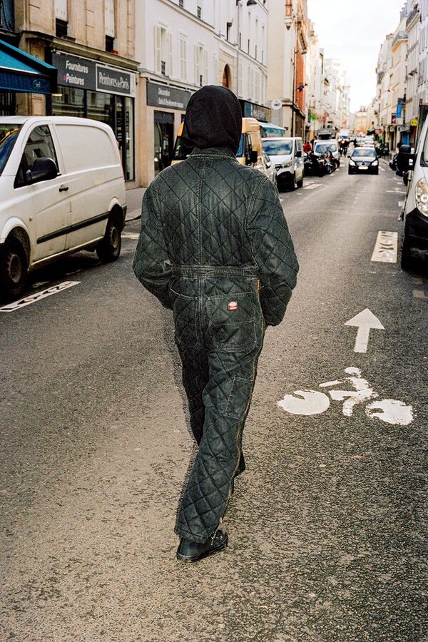 ジャケット Supreme - Supreme Dickies Quilted Denim Coverallの通販