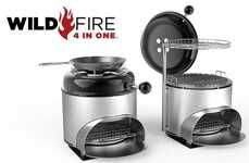 Four-in-One Outdoor Cooking Systems