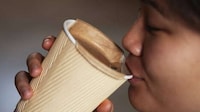 Eco-Friendly Coffee Cup Lids Image 1