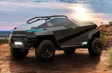 Drone-Equipped Electric Off-Roaders