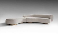 Organically Shaped Sofas Image 4