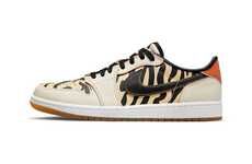 Exclusive Tiger Striped Sneakers