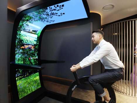 Immersive Stationary Bikes