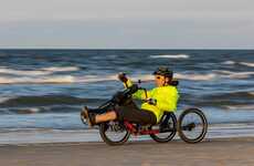 Rowing-Style Recumbent Bikes