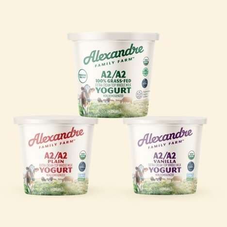 Non-Standardized Milkfat Yogurts