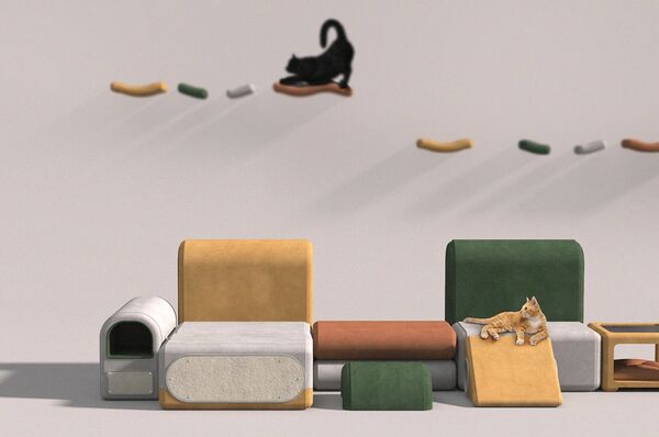 Customizable Feline Furniture
