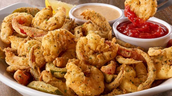 Sharable Fried Shrimp Appetizers