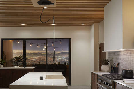Ceiling-Mounted Kitchen Faucets