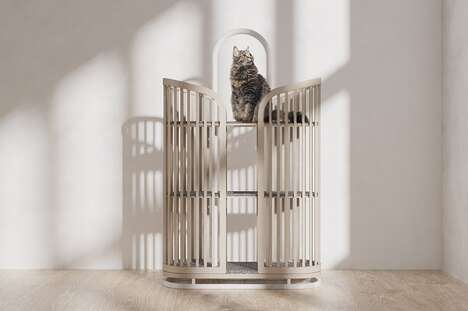 Wraparound Banister Pet Towers