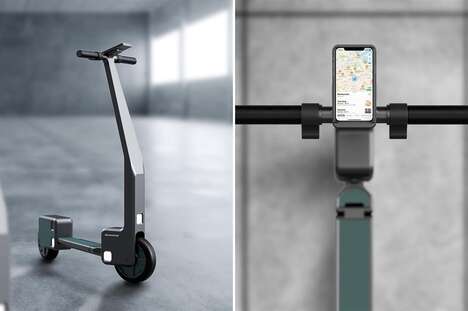 Folding User-Friendly Urban Scooters