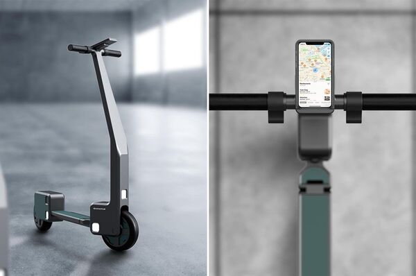 Folding User-Friendly Urban Scooters