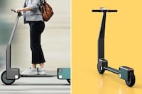 Folding User-Friendly Urban Scooters Image 2