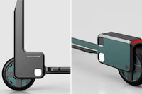 Folding User-Friendly Urban Scooters Image 4