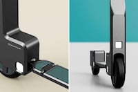 Folding User-Friendly Urban Scooters Image 5