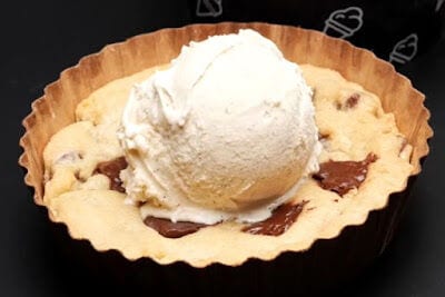 Warm Chocolate Chip Cookie Cups