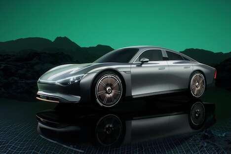 Solar-Powered Sedan Concepts