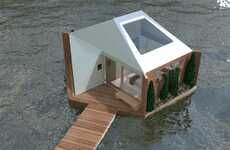 Conceptual Floating Glamping Experiences